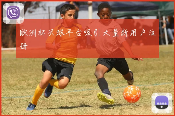 欧洲杯买球平台吸引大量新用户注册