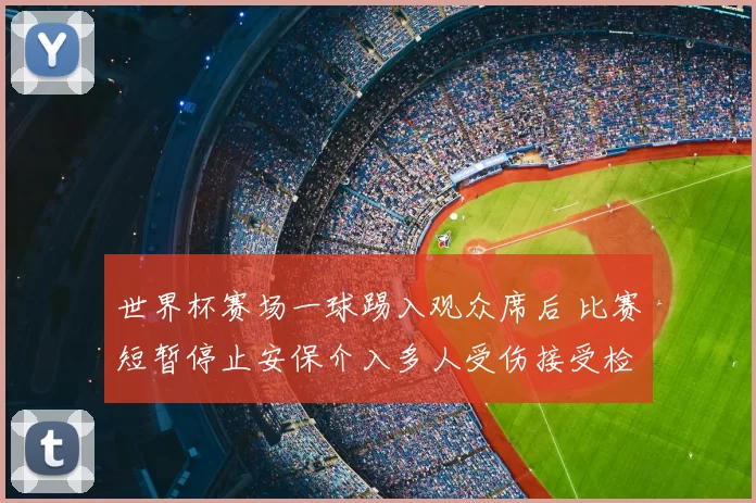 世界杯赛场一球踢入观众席后 比赛短暂停止安保介入多人受伤接受检查